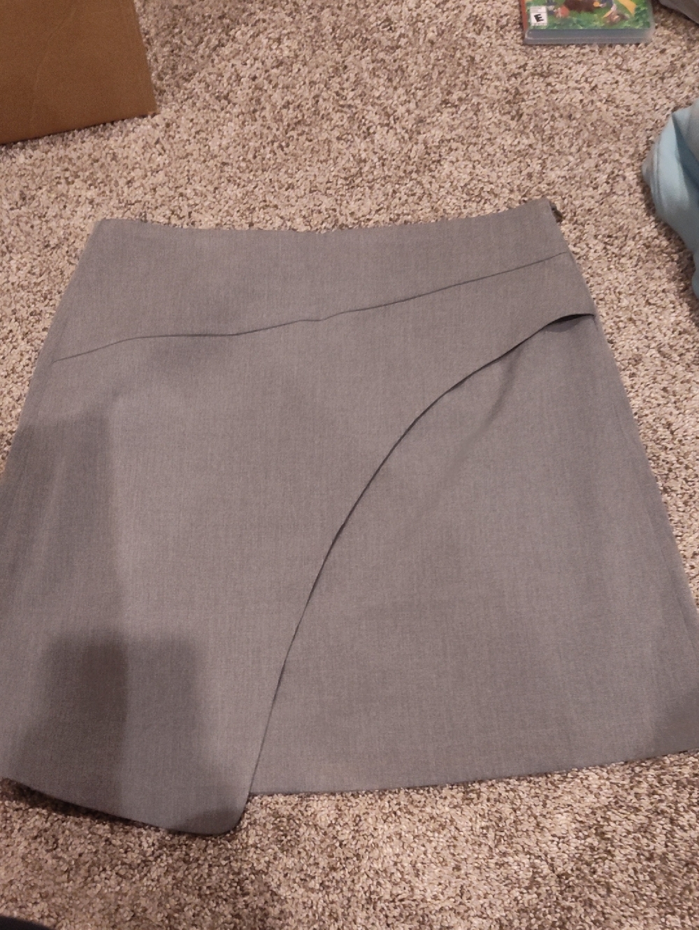 Must Bundle: Classic Gray Wrap-Front Women's Skirt